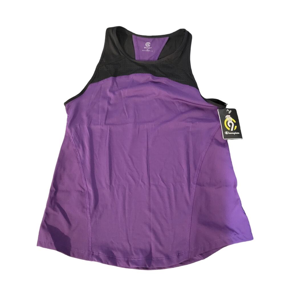 C9 by Champion Women's XS Purple Black Sleeveless Athletic Tank Top Workout